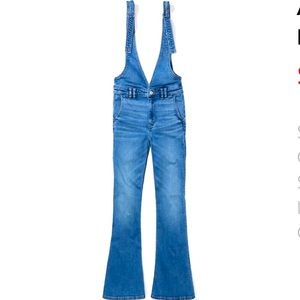 American Eagle Outfitters Denim Flare Overall